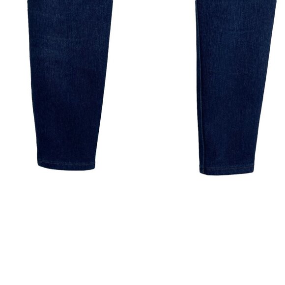 Spanx Ready To Wow Cropped Denim Leggings Blue Stretch Jegging Size S - Picture 10 of 11